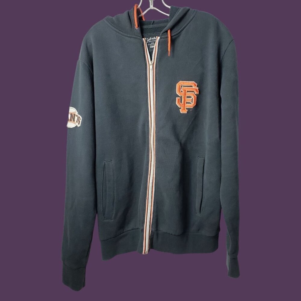 Wright & Ditson Makers SF Giants Hoodie  Black/orange Large - Picture 11 of 13